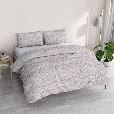 Italian Bed Linen Athena påslakan set med tryckt säck och örngott, JANE ROSA, dubbel Italian Bed Linen Athena påslakan set med tryckt säck och örngott, JANE ROSA, dubbel