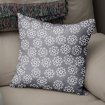 Bonamaison dekorativt kuddöverdrag slumpmässigt mönster överdrag för prydnadskudde, dekorativa örngott för vardagsrum, soffa, sovrum, storlek: 50 x 50 cm – designad och tillverkad i Turkiet Bonamaison dekorativt kuddöverdrag slumpmässigt mönster överdrag för prydnadskudde, dekorativa örngott för vardagsrum, soffa, sovrum, storlek: 50 x 50 cm – designad och tillverkad i Turkiet