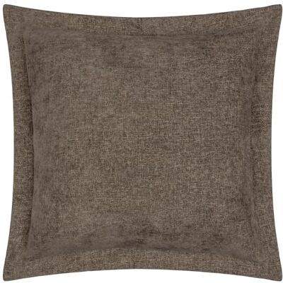 Yard Dune Chenille kuddfodral mullvad 50 x 50 cm Yard Dune Chenille kuddfodral mullvad 50 x 50 cm