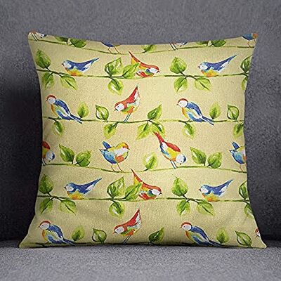 Bonamaison kuddfodral, bomull, flerfärgad, 45 x 45 Bonamaison kuddfodral, bomull, flerfärgad, 45 x 45