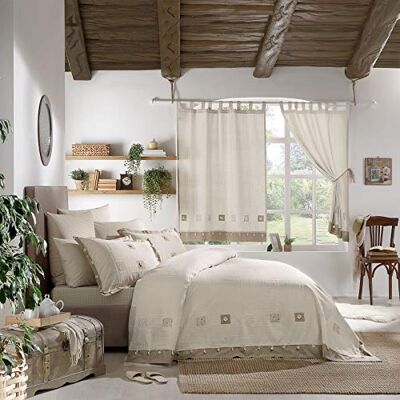 Stanley Hisar Home Hisar stuga kollektion sängöverkast/sängkläder set, komfort, överdrag full storlek säng set med örngott (enkel/dubbel/kung och super king) Super King Size Camel/Linen Stanley Hisar Home Hisar stuga kollektion sängöverkast/sängkläder set, komfort, överdrag full storlek säng set med örngott (enkel/dubbel/kung och super king) Super King Size Camel/Linen