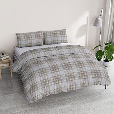 Italian Bed Linen Athena påslakanset med tryckt säck och örngott, EDI grön/blå, dubbel Italian Bed Linen Athena påslakanset med tryckt säck och örngott, EDI grön/blå, dubbel