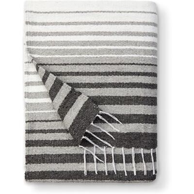 Laguna Beach Textile Company Grå mexikansk filt av Laguna Beach Textile Co – strand, yoga, camping eller dekorativ filt – traditionell handgjord serape – grå tulum Laguna Beach Textile Company Grå mexikansk filt av Laguna Beach Textile Co – strand, yoga, camping eller dekorativ filt – traditionell handgjord serape – grå tulum