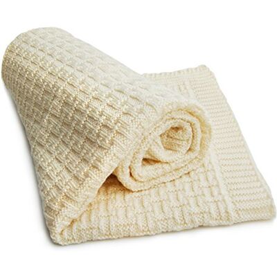 Sonnenstrick Hebká - 80 x 90 cm - 100% merinoull bio - Blanket Sonnenstrick Hebká - 80 x 90 cm - 100% merinoull bio - Blanket