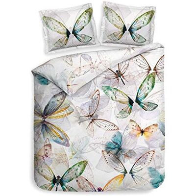 Heckett Lane Resita Duvet Cover, 100 % Twill Cotton, Multi, 140 x 220 cm, 1,0 stycken Heckett Lane Resita Duvet Cover, 100 % Twill Cotton, Multi, 140 x 220 cm, 1,0 stycken