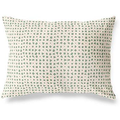 Bonamaison dekorativt kuddöverdrag slumpmässigt mönster, prydnadskuddöverdrag, heminredning örngott för vardagsrum, soffa, sovrum, storlek: 35 x 50 cm – designad och tillverkad i Turkiet Bonamaison dekorativt kuddöverdrag slumpmässigt mönster, prydnadskuddöverdrag, heminredning örngott för vardagsrum, soffa, sovrum, storlek: 35 x 50 cm – designad och tillverkad i Turkiet