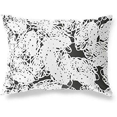 Bonamaison dekorativt kuddöverdrag, slumpmässigt mönster prydnadskuddöverdrag, heminredning örngott för vardagsrum, soffa, sovrum, storlek: 45 x 60 cm – designad och tillverkad i Turkiet Bonamaison dekorativt kuddöverdrag, slumpmässigt mönster prydnadskuddöverdrag, heminredning örngott för vardagsrum, soffa, sovrum, storlek: 45 x 60 cm – designad och tillverkad i Turkiet