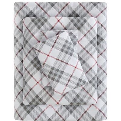 SLEEP PHILOSOPHY True North by Mysig flanell varmt 100% bomullslakan nyhetstryck djur stjärnor söt ultramjuk kallt väder sängkläder set, full, röd pläd 4 delar SLEEP PHILOSOPHY True North by Mysig flanell varmt 100% bomullslakan nyhetstryck djur stjärnor söt ultramjuk kallt väder sängkläder set, full, röd pläd 4 delar