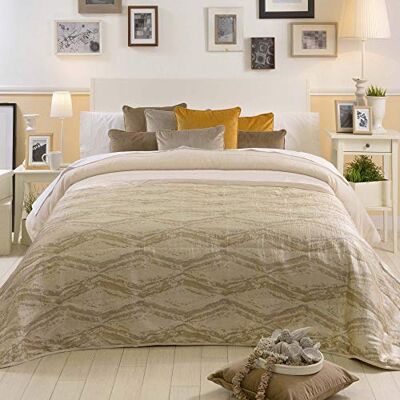 Sancarlos täcke 250 x 265 cm, CAMA DE 150 krämfärgad Sancarlos täcke 250 x 265 cm, CAMA DE 150 krämfärgad