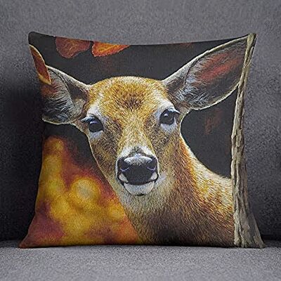 Bonamaison kuddfodral, bomull, flerfärgad, 45 x 45 Bonamaison kuddfodral, bomull, flerfärgad, 45 x 45