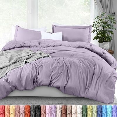 Utopia Bedding Utopia Sängkläder, påslakan queen size – 1 påslakan med 2 örngott – 3 delar sängkläder täcke med dragkedja – mjukt borstat mikrofiber, 23 x 230 cm (drottning, lavendel) Utopia Bedding Utopia Sängkläder, påslakan queen size – 1 påslakan med 2 örngott – 3 delar sängkläder täcke med dragkedja – mjukt borstat mikrofiber, 23 x 230 cm (drottning, lavendel)