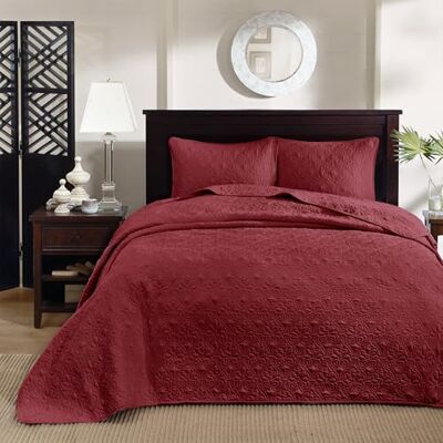 Madison Park Quebec King Size Quilt Bedding Set Ivory, Damask – 3 Piece Bedding Quilt Coverlets – Ultra Soft Microfiber Bed Quilts Quilted Coverlet Madison Park Quebec King Size Quilt Bedding Set Ivory, Damask – 3 Piece Bedding Quilt Coverlets – Ultra Soft Microfiber Bed Quilts Quilted Coverlet