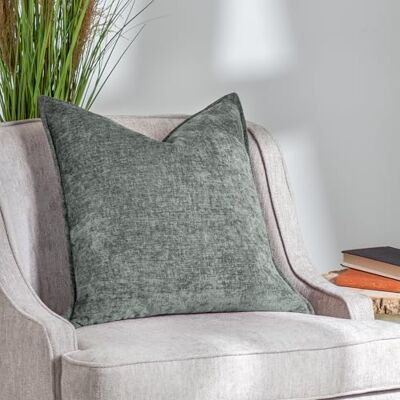 Evans Lichfield Buxton fyrkantig vändbar fjäder rik fylld kudde Evans Lichfield Buxton fyrkantig vändbar fjäder rik fylld kudde
