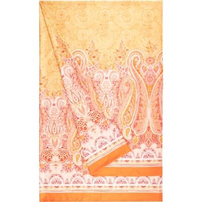 Bassetti MERGELLINA Foulard av 100% bomull i färgen orange O1, mått: 180 x 270 cm – 9328416 Bassetti MERGELLINA Foulard av 100% bomull i färgen orange O1, mått: 180 x 270 cm – 9328416