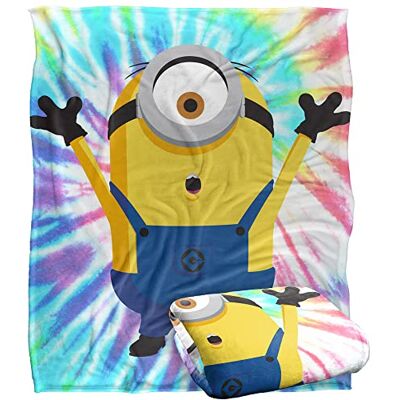 LOGOVISION Minions filt, Stuart silkeslen touch supermjuk filt, 152 x 127 cm LOGOVISION Minions filt, Stuart silkeslen touch supermjuk filt, 152 x 127 cm