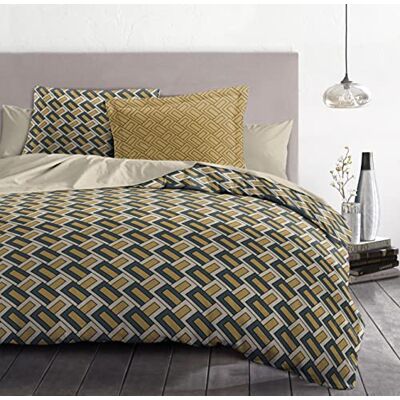 HOME LINGE PASSION Home Passion linne påslakan 3 delar 100% bomull 57 trådar 2 personer 220 x 240 cm Minerva Beige HOME LINGE PASSION Home Passion linne påslakan 3 delar 100% bomull 57 trådar 2 personer 220 x 240 cm Minerva Beige