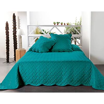 LINDER Samtida Azure Blue Boutis 230x250 cm LINDER Samtida Azure Blue Boutis 230x250 cm