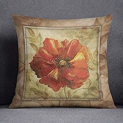 Bonamaison kuddfodral, bomull, flerfärgad, 45 x 45 Bonamaison kuddfodral, bomull, flerfärgad, 45 x 45