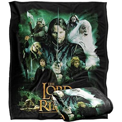 LOGOVISION LORD OF THE RINGS Silkeslen Touch Supermjuk filt, 152 x 127 cm LOGOVISION LORD OF THE RINGS Silkeslen Touch Supermjuk filt, 152 x 127 cm