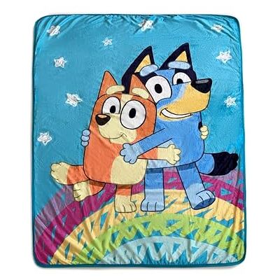 Northwest Bluey Silk Touch Sherpa filt, 152 cm x 203 cm, Samhörighet Northwest Bluey Silk Touch Sherpa filt, 152 cm x 203 cm, Samhörighet