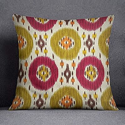 Bonamaison kuddfodral, bomull, flerfärgad, 45 x 45 Bonamaison kuddfodral, bomull, flerfärgad, 45 x 45