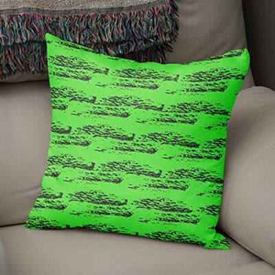 Bonamaison dekorativt kuddöverdrag neongrön rök prydnadskudde överdrag, hem dekorativa örngott för vardagsrum, soffa, sovrum, storlek: 50 x 50 cm – designad och tillverkad i Turkiet Bonamaison dekorativt kuddöverdrag neongrön rök prydnadskudde överdrag, hem dekorativa örngott för vardagsrum, soffa, sovrum, storlek: 50 x 50 cm – designad och tillverkad i Turkiet
