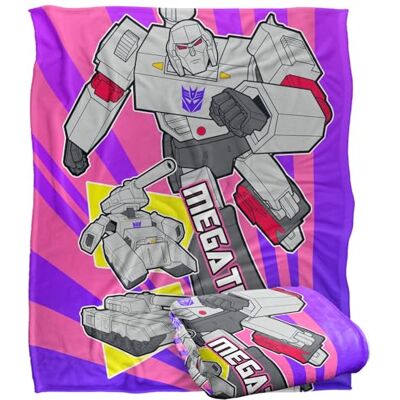 LOGOVISION Transformers filt, 152 x 127 cm stor megatron silkeslen känsla supermjuk överkastfilt LOGOVISION Transformers filt, 152 x 127 cm stor megatron silkeslen känsla supermjuk överkastfilt