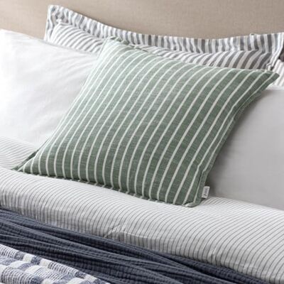 Yard Tala Stripe 100% bomullsfjäder rik fylld kudde Yard Tala Stripe 100% bomullsfjäder rik fylld kudde
