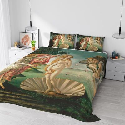 Italian Bed Linen AUTORE DRÖMAR Digitaltryck Sängset, Heltäckning, Tillverkad i Italien, Dubbel, 56 Italian Bed Linen AUTORE DRÖMAR Digitaltryck Sängset, Heltäckning, Tillverkad i Italien, Dubbel, 56