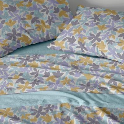 Blanco Coralina Lakan 90 cm säng. (+Tillgängliga åtgärder) Vinterlakan Design 766 Blå färg (90x190/200cm.) Blanco Coralina Lakan 90 cm säng. (+Tillgängliga åtgärder) Vinterlakan Design 766 Blå färg (90x190/200cm.)