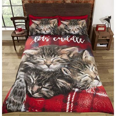 Rapport Cuddle Cats påslakanset multi, kung – 230 x 220 cm Rapport Cuddle Cats påslakanset multi, kung – 230 x 220 cm
