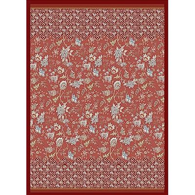 Bassetti Vicenza pläd av 100% bomull i färgen röd R1, mått: 270 x 250 cm – 9326066 Bassetti Vicenza pläd av 100% bomull i färgen röd R1, mått: 270 x 250 cm – 9326066