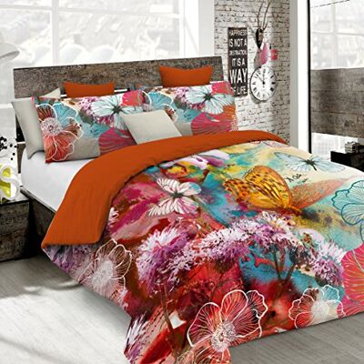 Italian Bed Linen Kiosa sängkläder för dubbelsäng 250 x 200 cm flerfärgad (Ko633) Italian Bed Linen Kiosa sängkläder för dubbelsäng 250 x 200 cm flerfärgad (Ko633)