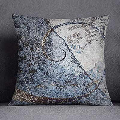 Bonamaison kuddfodral, bomull, flerfärgad, 45 x 45 Bonamaison kuddfodral, bomull, flerfärgad, 45 x 45