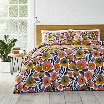 Marimekko täckeset, bomull, rosa, kung Marimekko täckeset, bomull, rosa, kung