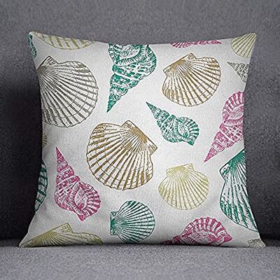Bonamaison kuddfodral, bomull, flerfärgad, 45 x 45 Bonamaison kuddfodral, bomull, flerfärgad, 45 x 45