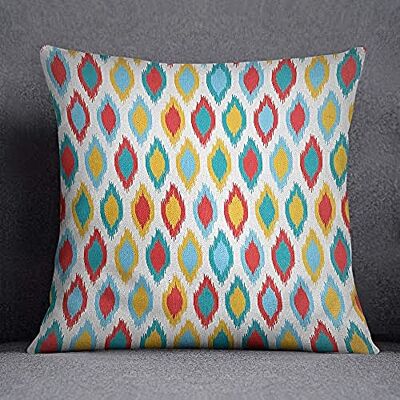 Bonamaison kuddfodral, bomull, flerfärgad, 45 x 45 Bonamaison kuddfodral, bomull, flerfärgad, 45 x 45