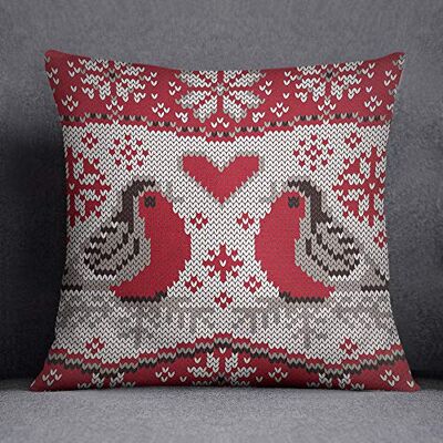 Bonamaison kuddfodral, bomull, flerfärgad, 45 x 45 Bonamaison kuddfodral, bomull, flerfärgad, 45 x 45