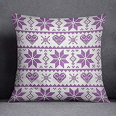 Bonamaison kuddfodral, bomull, flerfärgad, 45 x 45 Bonamaison kuddfodral, bomull, flerfärgad, 45 x 45