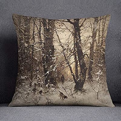 Bonamaison kuddfodral, bomull, flerfärgad, 45 x 45 Bonamaison kuddfodral, bomull, flerfärgad, 45 x 45