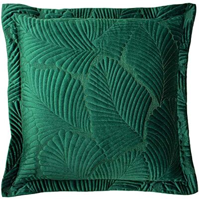 Paoletti Palmeria kuddfodral, smaragd, 60 x 60 cm Paoletti Palmeria kuddfodral, smaragd, 60 x 60 cm