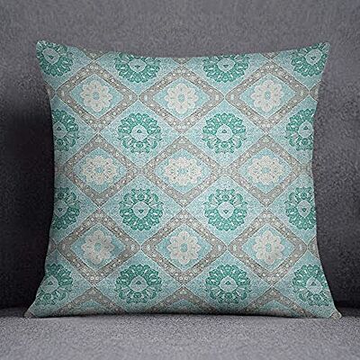 Bonamaison kuddfodral, bomull, flerfärgad, 45 x 45 Bonamaison kuddfodral, bomull, flerfärgad, 45 x 45