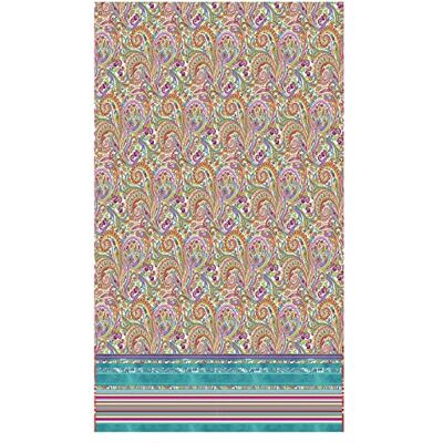Bassetti NOTO Foulard av 100% bomull i färgen turkos T1, mått: 270 x 270 cm – 9322046 Bassetti NOTO Foulard av 100% bomull i färgen turkos T1, mått: 270 x 270 cm – 9322046