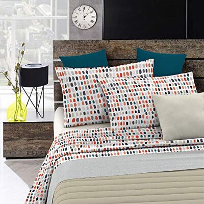Italian Bed Linen PL-WT-15-2P säng parure med digitaltryck, WT-15, DUBBEL Italian Bed Linen PL-WT-15-2P säng parure med digitaltryck, WT-15, DUBBEL