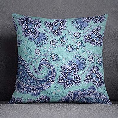 Bonamaison kuddfodral, bomull, flerfärgad, 45 x 45 Bonamaison kuddfodral, bomull, flerfärgad, 45 x 45