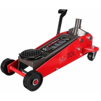 SIXTOL SX JACK PEDAL 3T hydraulisk domkraft Heavy-Duty 3 ton fotpedal mobil stålkonstruktion SIXTOL SX JACK PEDAL 3T hydraulisk domkraft Heavy-Duty 3 ton fotpedal mobil stålkonstruktion