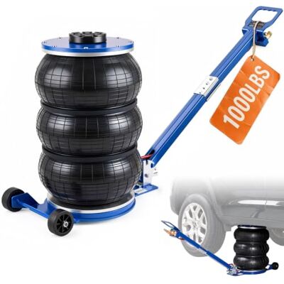 VEVOR Pneumatisk domkraft Triple Bag Air Jack 5 t, trippelväska luftlyftare 140–470 mm lyfthöjd säck luftvagnslyft, 5 minuters lyftlyftlyftare, domkraft justerbar röd VEVOR Pneumatisk domkraft Triple Bag Air Jack 5 t, trippelväska luftlyftare 140–470 mm lyfthöjd säck luftvagnslyft, 5 minuters lyftlyftlyftare, domkraft justerbar röd