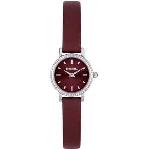 Breil Uhr Damen Darling Ziffernblatt Ruby Bewegung NUR Zeit Quartz e GÜRTEL läderRot TW2021, Röd, En storlek, Retro Breil Uhr Damen Darling Ziffernblatt Ruby Bewegung NUR Zeit Quartz e GÜRTEL läderRot TW2021, Röd, En storlek, Retro
