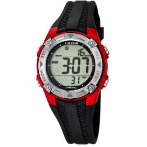 Calypso unisex kronograf kvartsklocka med silikonarmband K5685/6 Calypso unisex kronograf kvartsklocka med silikonarmband K5685/6