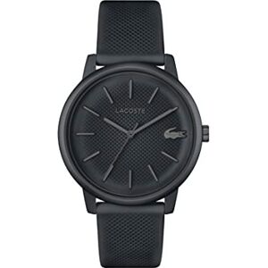 Lacoste Analog quartz klocka för män med grått silikonarmband, 2011242 Lacoste Analog quartz klocka för män med grått silikonarmband, 2011242